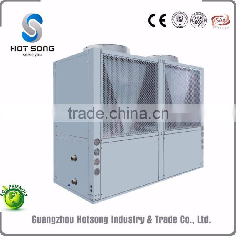 r410a high quality competitive price air source swimming pool heat pump 55kw water heater with daikin compressor
