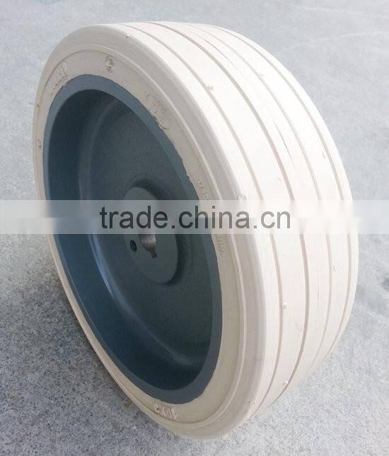 genie boom Scissors type lifting platform rubber wheel tyre 10x3