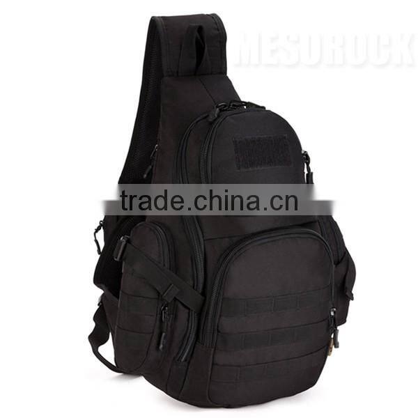 Heavy Duty Tactical Military Daypack Sling Chest Pack Bag Large Shoulder Bag