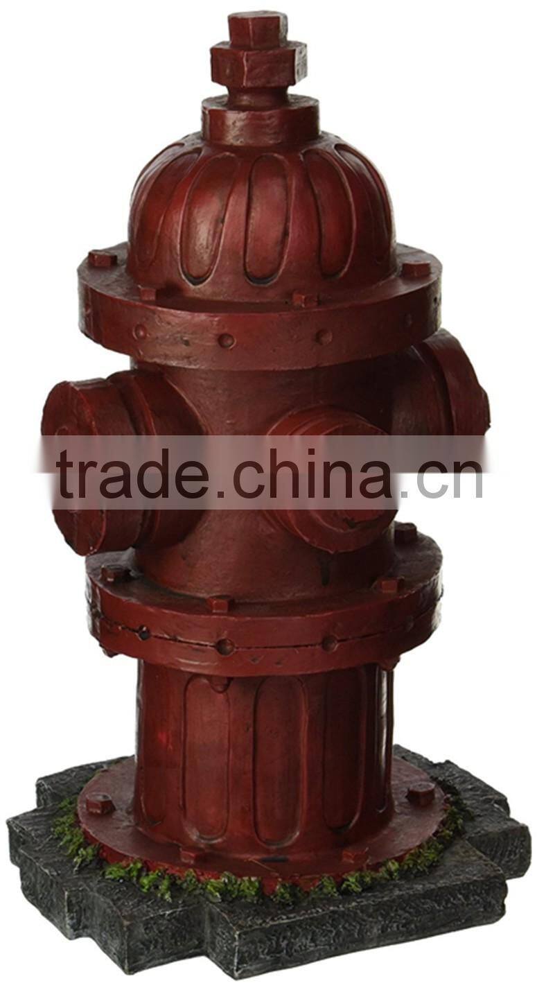 Resin Statue Fire Hydrant Indoor Outdoor Garden Statue Dog Training