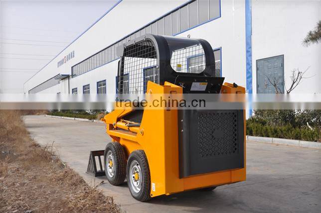 small wheel skid steer loader with breaker