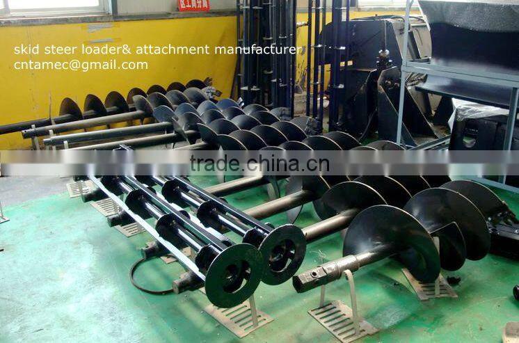 skid steer loader attachment ,auger