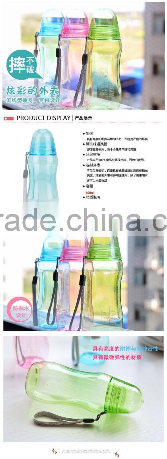 400ml un-leaking drinking bottle