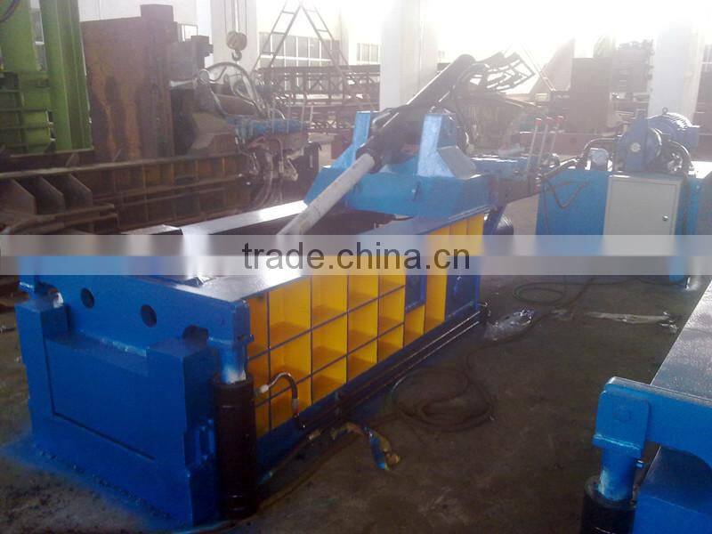 Y81Q-200 hydraulic iron scrap baler (factory)