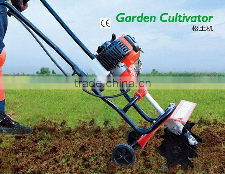 auto garden cultivator,power tiller 52cc 1.46kw gasoline