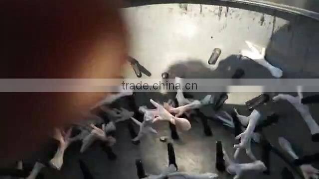 automatic chicken feet processing machine chicken feet cleaning slaughting machine