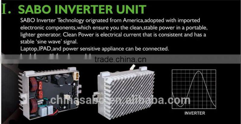 Good quality E-start inverter generator 3200 W