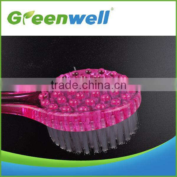 long handle bath brush,plastic massage bath brush, bath and body brushes