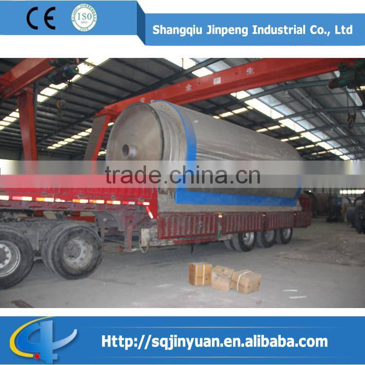 Pollution Free Good Quality Jinpeng Brand Waste Oil Distillation Plant with CE ISO