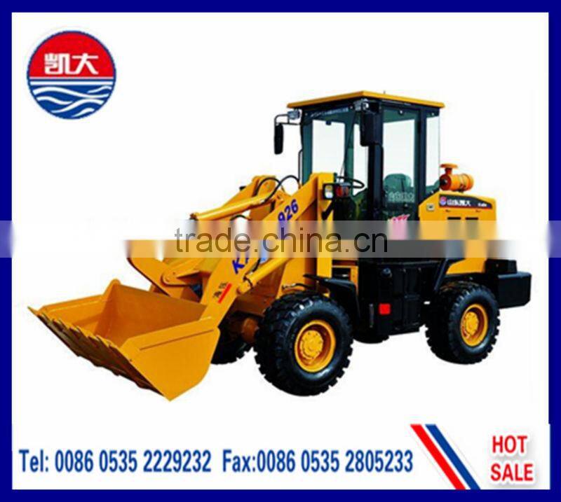 Kaida ZL926 Loader Wheel Loader China Mini Loader