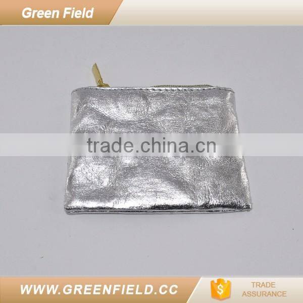 washable kraft paper women purse slim wallet