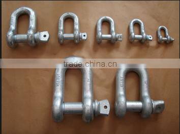 3/16' Galvanized US Type Drop Forged chain anchor snap Dee Shackle price