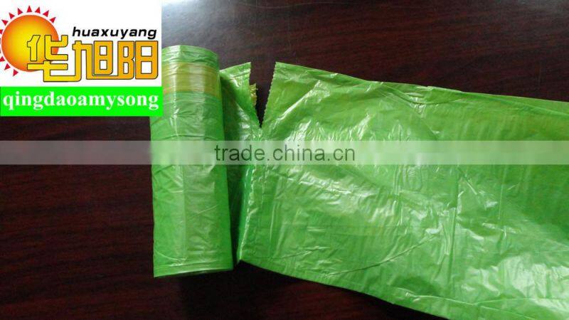 customize industrial waste heat seal black plastic Heavy duty trash bags
