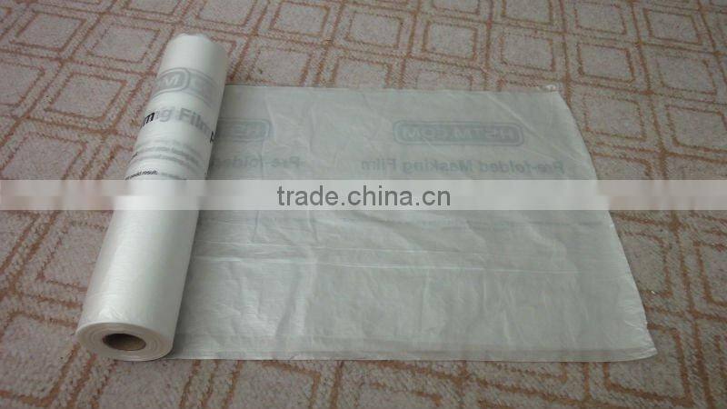 plastic prefolded masking film