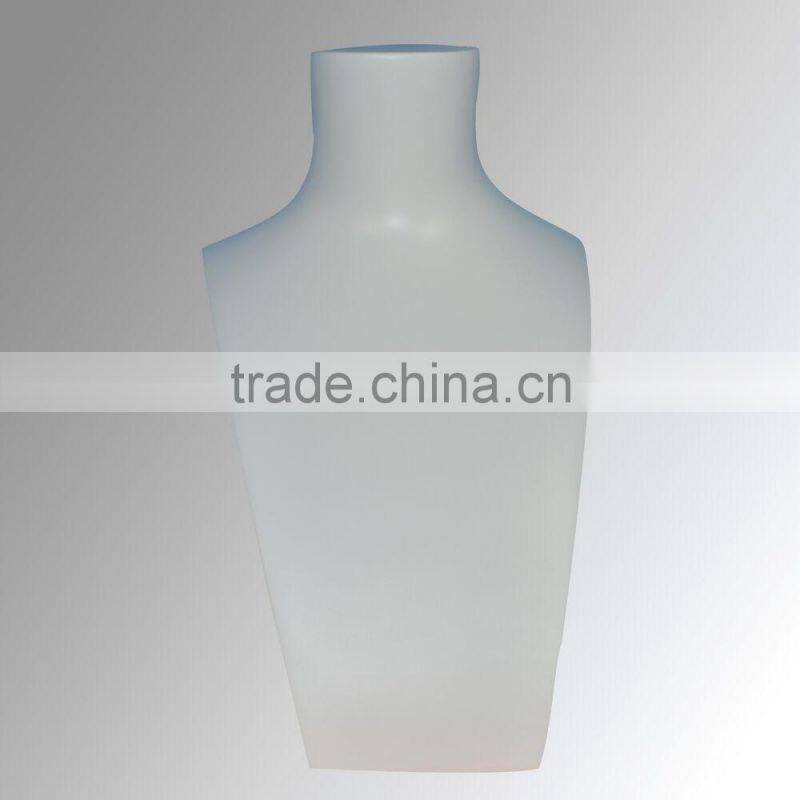 Fashion female bust mannequin for jewelry and earing display