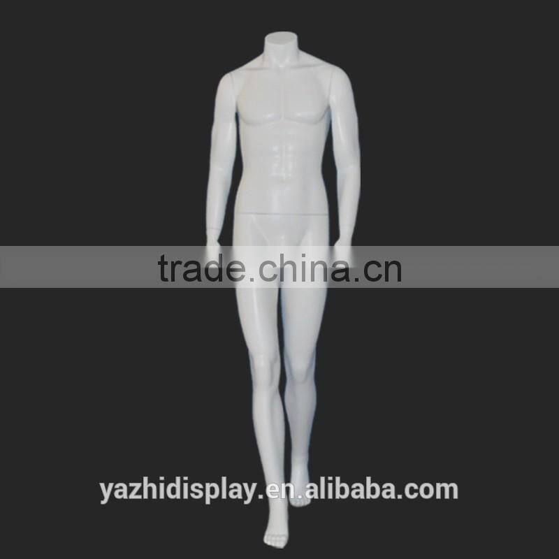 Fashion ghost headless display male mannequin for sale