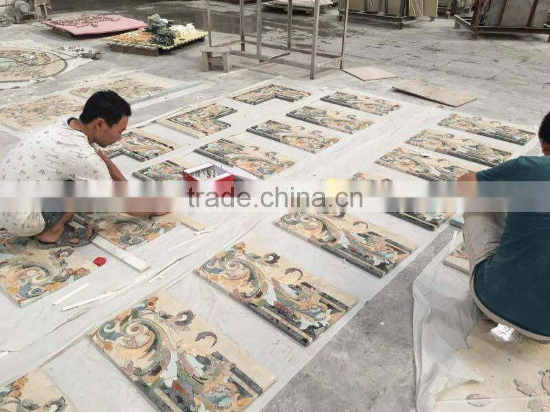 Good price natual marble medallion for flooring design