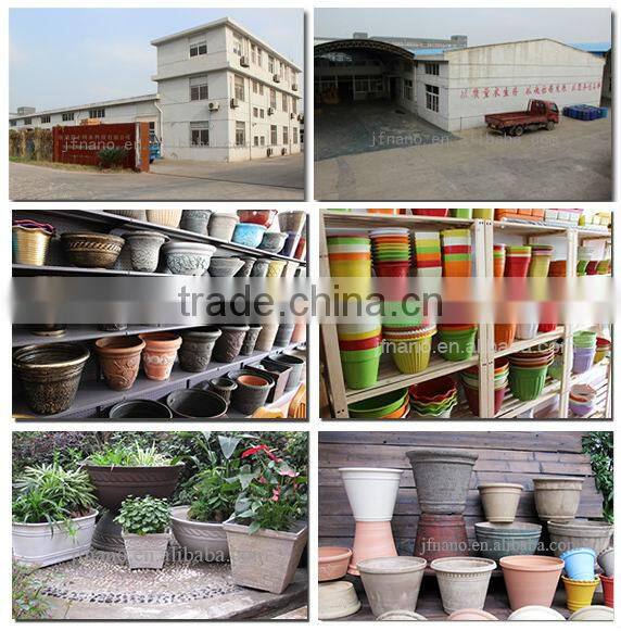 Wholesale cheap bowl shape colorful plastic flower pots