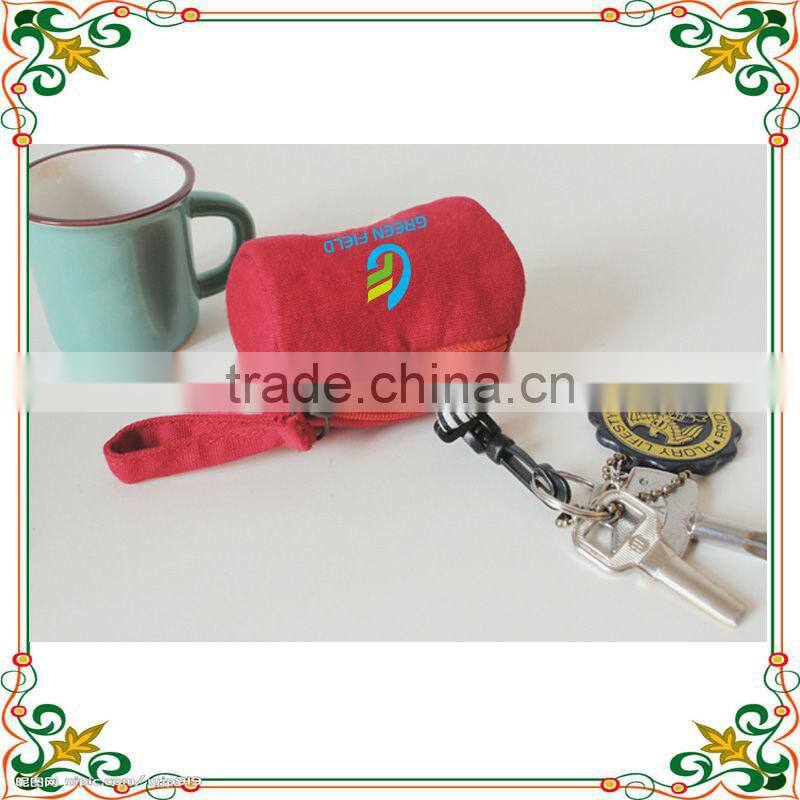 Personalized coin purse with zipper