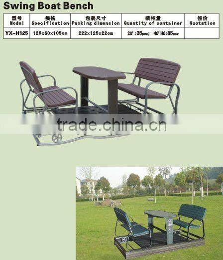 2016 Hot sale HDPE outdoor portable cheap plastic bench