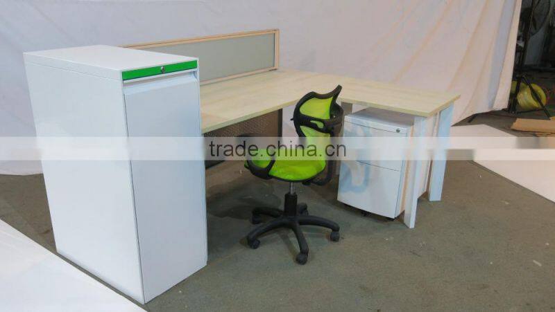 steel metal hand-pull sliding desk side cabinet table storage cabinet cupboard