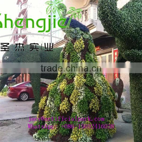 SJLJ013271 Wholesale artificial green wall quality PE material artificial grass