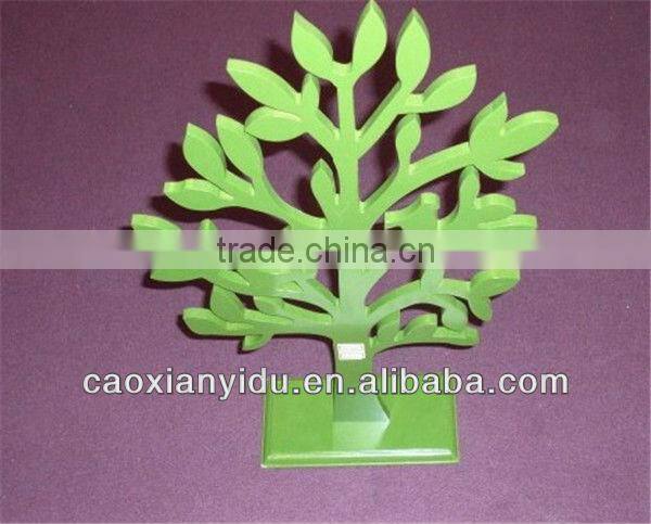 Green Wooden Artificial Christmas Tree Party Decoration New Year Gift