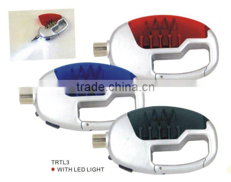 Mini hand tools set with Led light