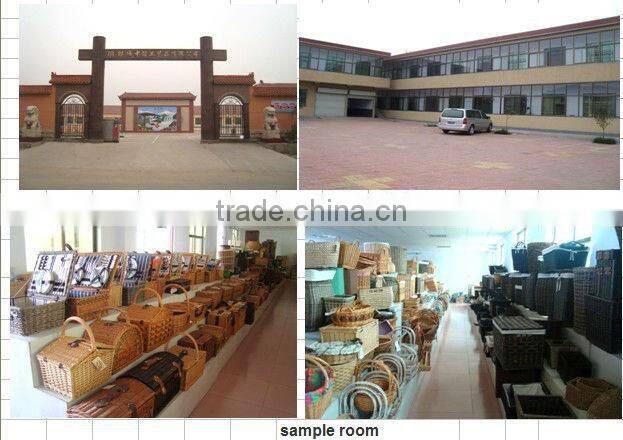 ladder-shaped wicker basket for bsket