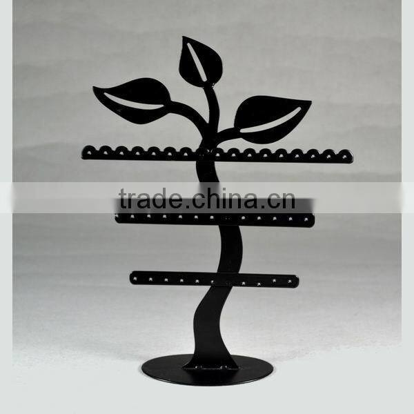 Metal tree display stand for jewelry