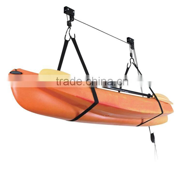 Heavy Duty Garage Utility Canoe, Kayak Bicycle Ceiling Lift Hoist Pulley Storage