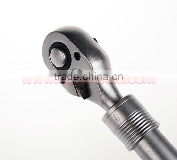 1/2" 3/8" 1/4" Telescopic handle Ratchet Wrench(Socket Set) Quick Release wrench 72t Cr-v