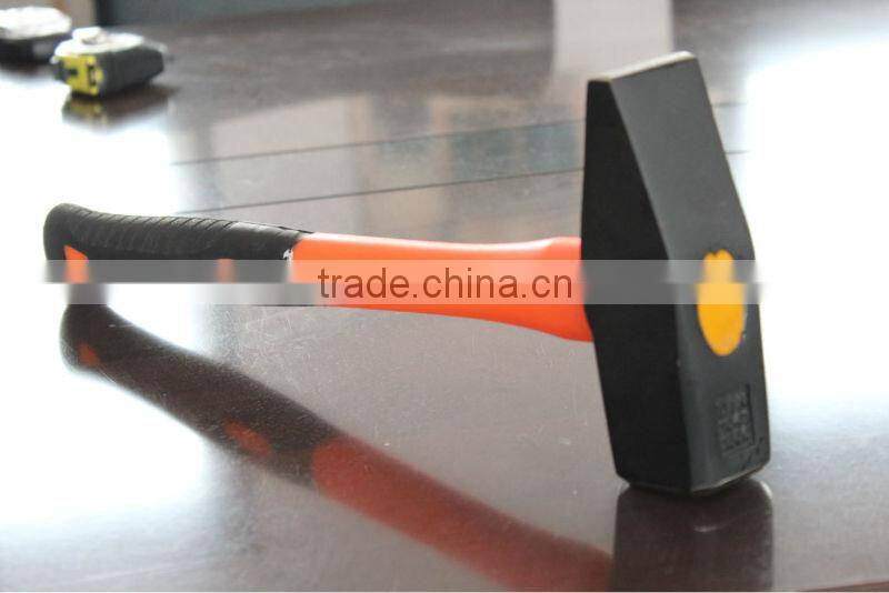 goodquality TUV/GS 0.1-2KG British type machinist hammers with colour plastic-coating/half plastic-coating/wooden/steel handle&