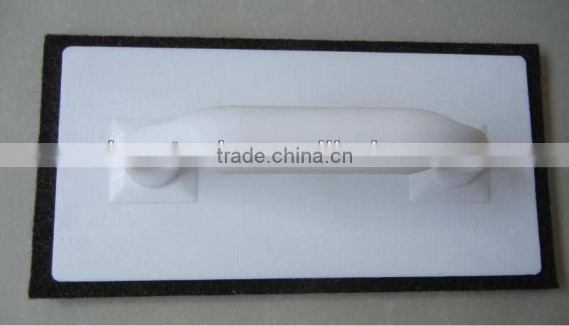 Low price sponge float with black felt, grout float