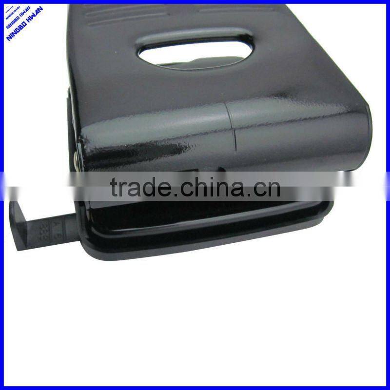 all metal black color sturdy 2 hole paper punch