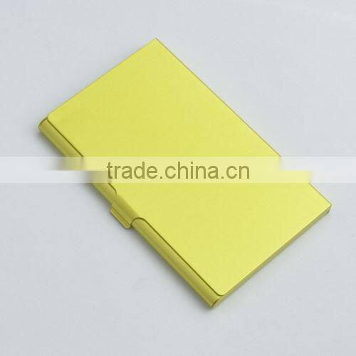 New Aluminum Business Name Case Card Holder