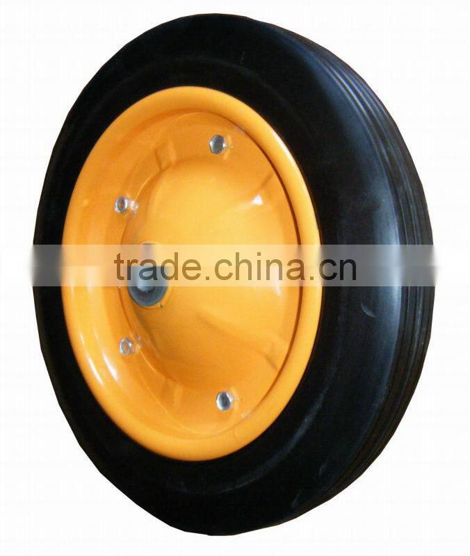 solid rubber tires