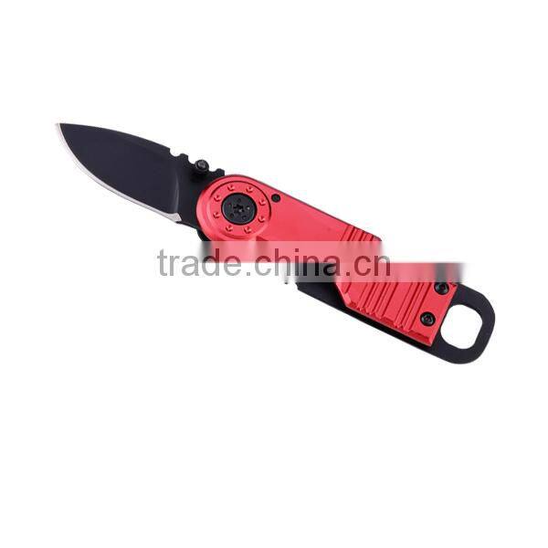 A21-1072 Black Blade Stainless Steel Tactical Hunting Folding Knife