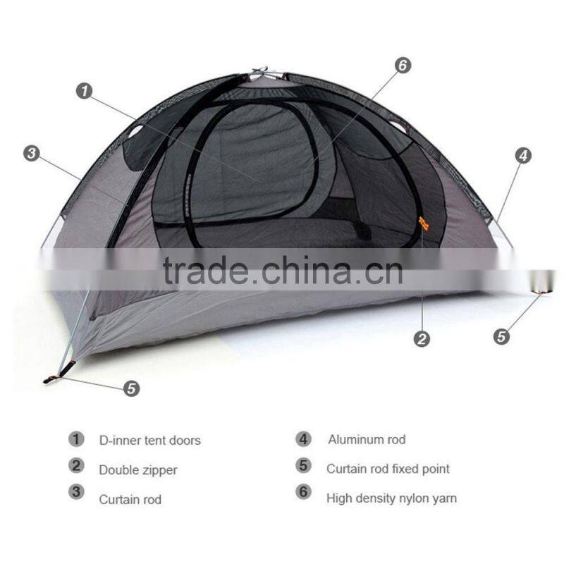 portable Climbing Camping Hiking season use Colorful Waterproof Double Layer 2 Person lovers folding beach Tent