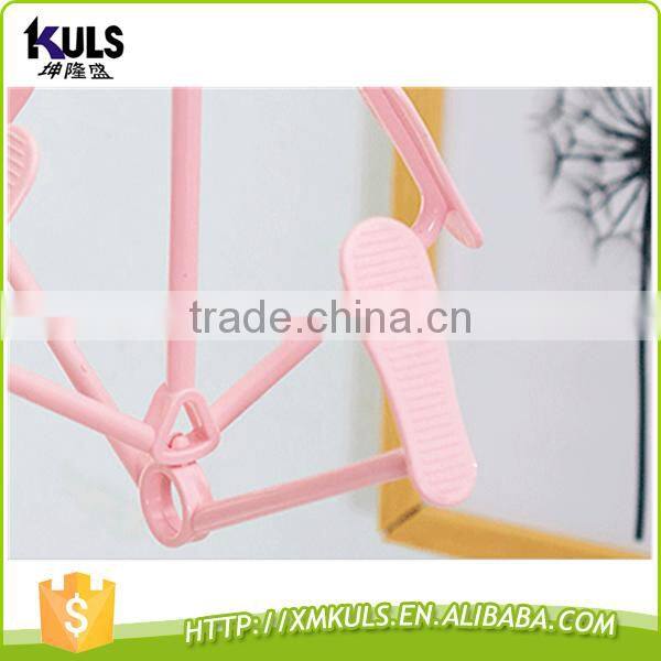 28CM Rotating plastic drying shoe rack receive plastic hangers