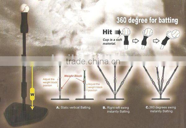 1 hole baseball training batting Tee