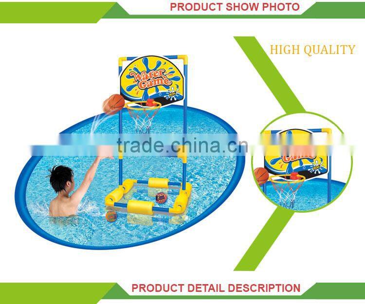 Newest Design Plastic Water Sports Games Portable Basketball Hoop