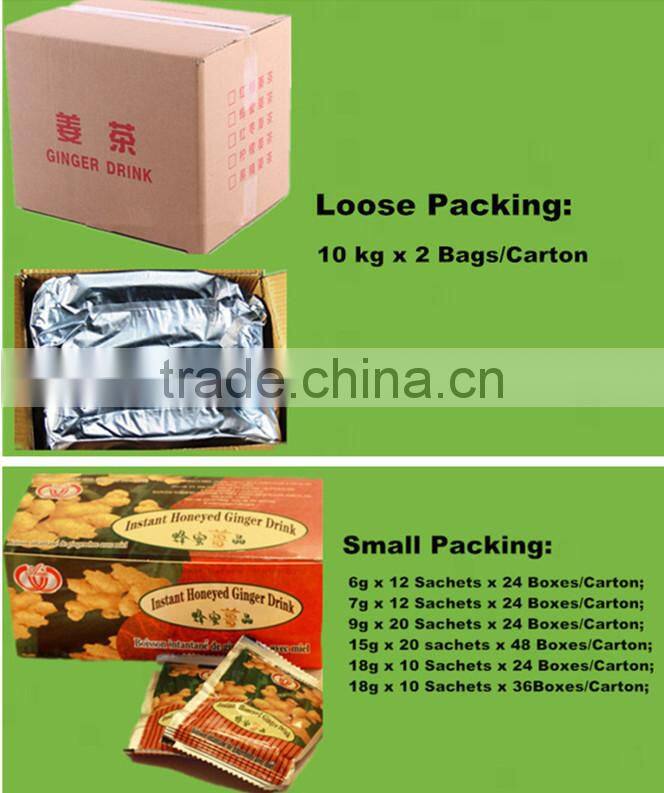 Hot sales Instant red sugar ginger tea