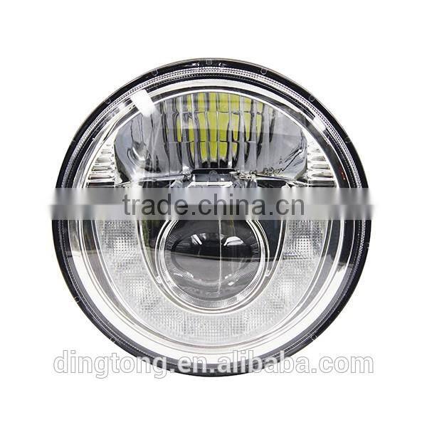7 inch jeep wrangler led car headlight ip67 9-33v ECE R112 DRL headlamp
