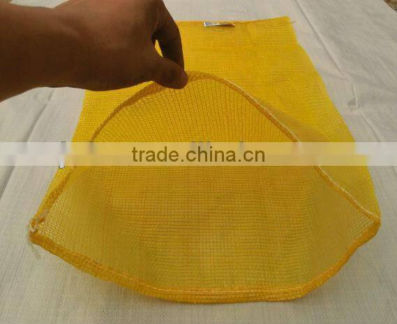 Plastic leno potato mesh packing bags