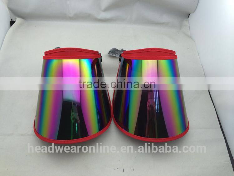 custom new design funny sun visor hat