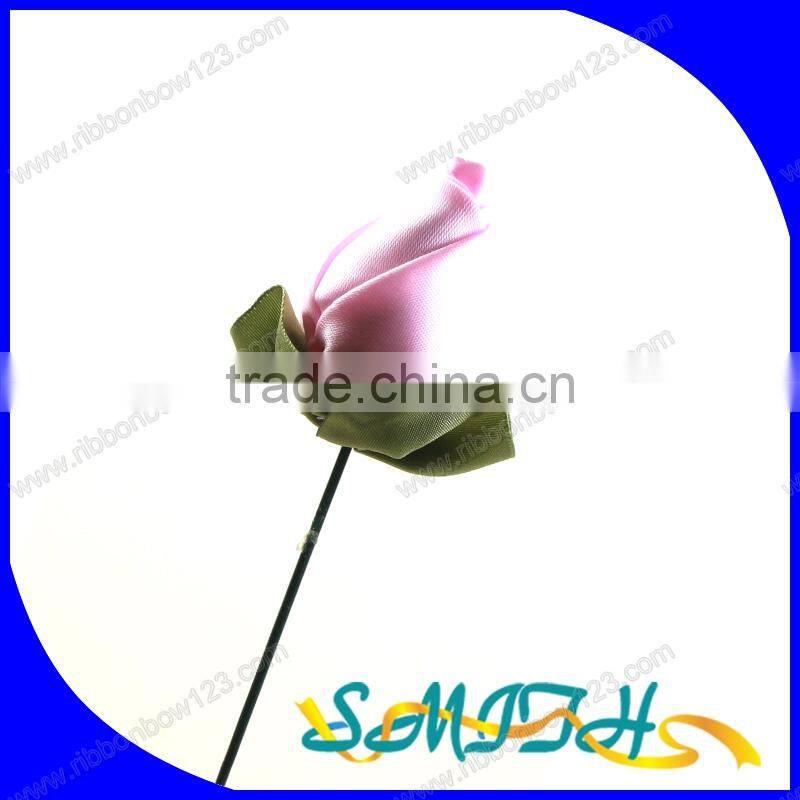 New light pink ribbon flower for sale