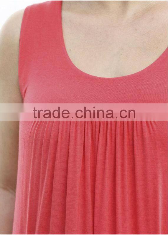 ladies Jersey pinafore fashion jersey dress viscose dress