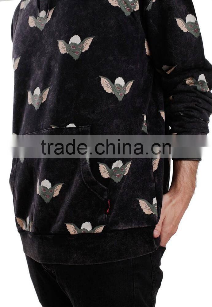Hoodie in low price thicken pullover bulk all over print hoodies