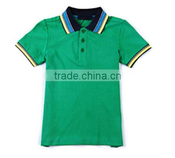 2015 New arrival brand kids t shirt polo shirt
